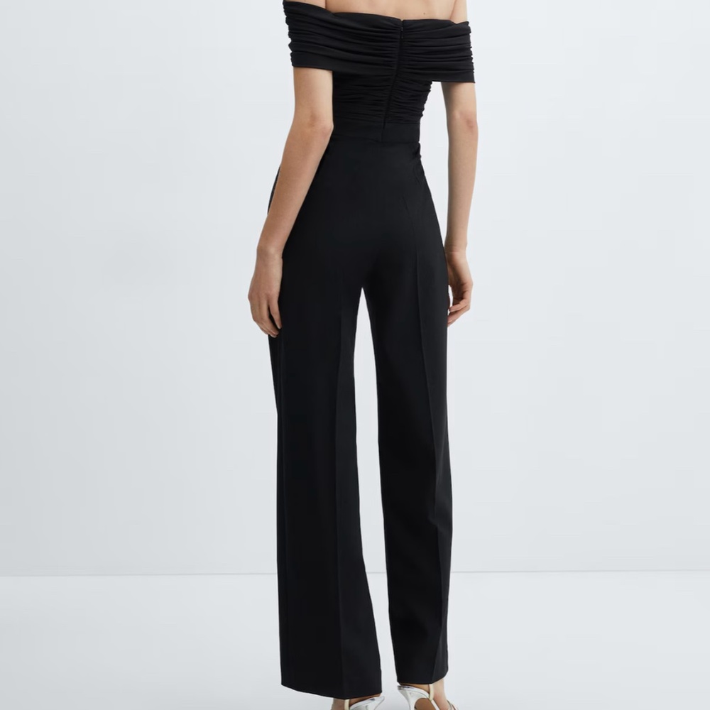 Mango Black Jumpsuit - Picture 2 of 4